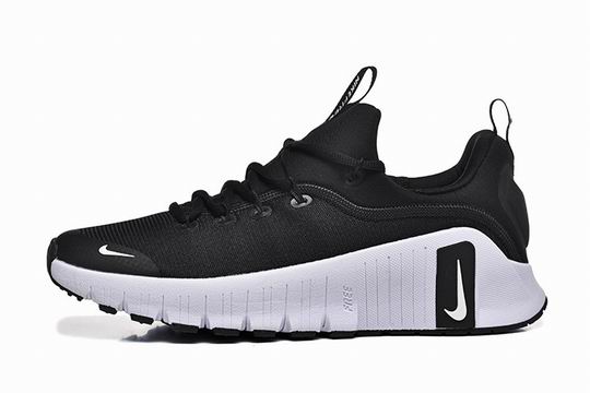 Cheap Nike Free Metcon 6 Men Women Shoes Black White-15